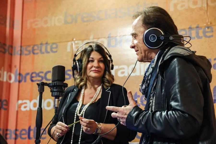 Roby Facchinetti a Radio Bresciasette e GdB