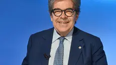 Il presidente del Consiglio nazionale Anci, Enzo Bianco, durante un forum all'ANSA, Roma, 25 maggio 2022. ANSA / ETTORE FERRARI