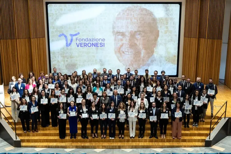 La cerimonia organizzata dalla Fondazione Veronesi