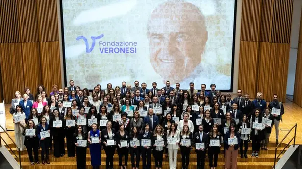 La cerimonia organizzata dalla Fondazione Veronesi