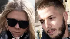 L'arrivo al tribunale di piazzale Clodio dell'avvocato Giuseppe Cincioni, insieme all'imputata Anastasiya Kylemnyk per il processo Sacchi, Roma 29 marzo 2022. ANSA/MASSIMO PERCOSSI
