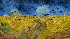 Campo di grano con volo di corvi, Van Gogh