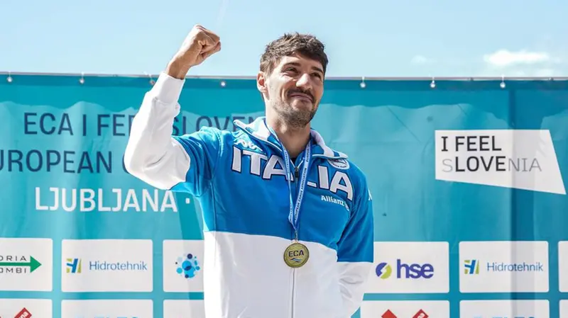 Medaglia d'oro per De Gennaro agli Europei di canoa slalom