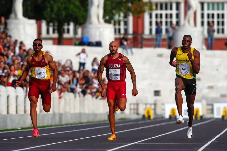 Sprint Festival, Jacobs vince nei 100 metri