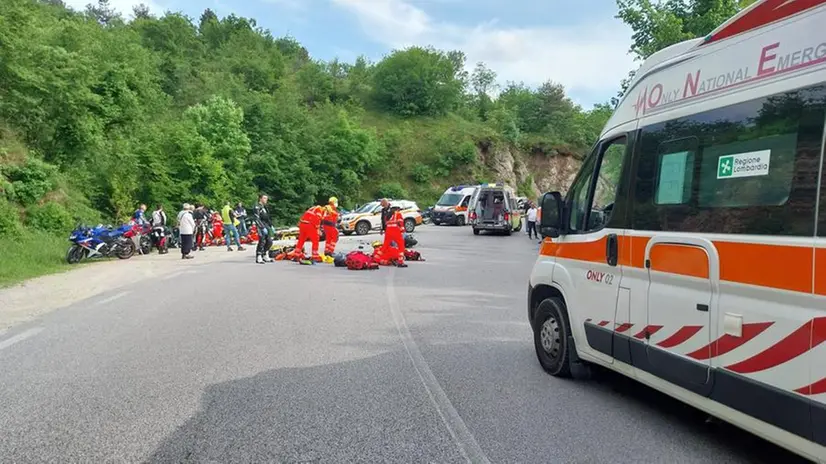 Incidente tra due moto sulle Coste