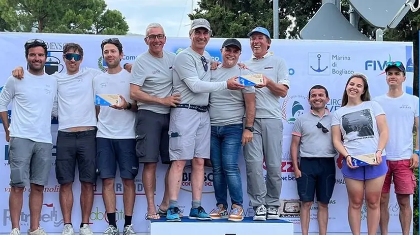 Il podio Dolphin 81 della Gentlemen’s Cup 2024