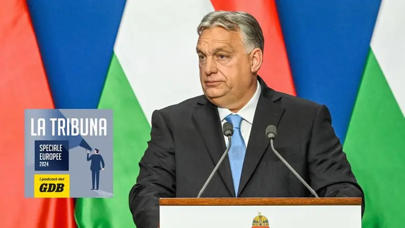Il primo ministro dell'Ungheria Viktor Orbán - Foto Epa Szilard Koszticsak © www.giornaledibrescia.it