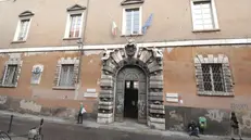 L'ingresso di Università Cattolica in via Trieste