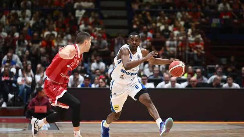 Le immagini di Olimpia Milano-Germani Pallacanestro Brescia