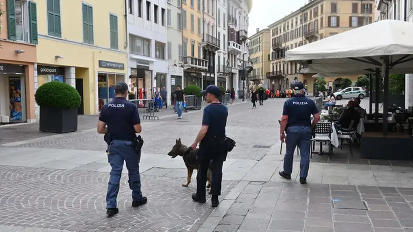 CRONACA BRESCIA CONTROLLI DELLE FORZE DELL'ORDINE PER LA VISITA DI DOMANI DEL PRESIDENTE DELLA REPUBBLICA MATTARELLA REDAZIONE CRONACA PER ANDREA CITTADINI 27-05-2024 GABRIELE STRADA NEW EDEN GROUP                             