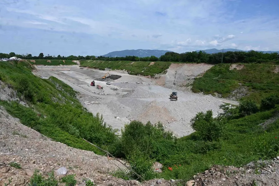 L'inizio dei lavori per il nuovo bacino idrico a Calcinato
