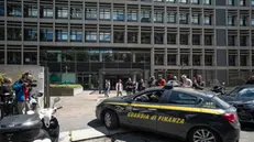 FONDAZIONE MILANO CORTINA Guardia di finanza nell’edifico in via Boscaiola 26 MILANO, 21 MAGGIO 2024, ANSA/DAVIDE CANELLA