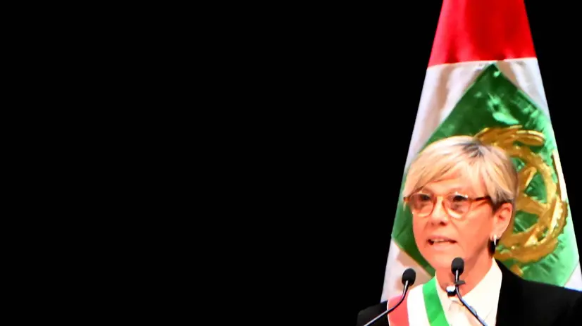 L’intervento. La sindaca Laura Castelletti
