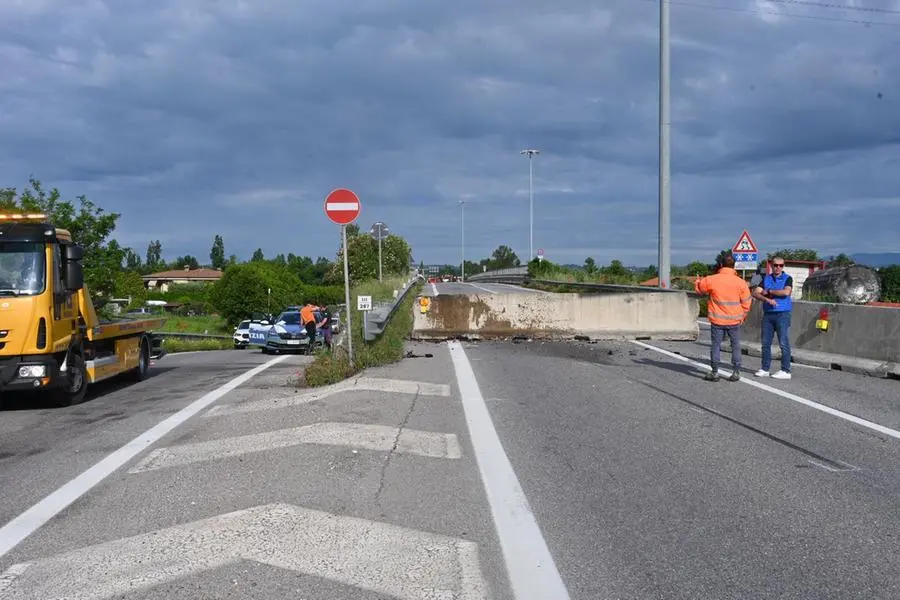 Incidente in Sp 11 a Desenzano del Garda