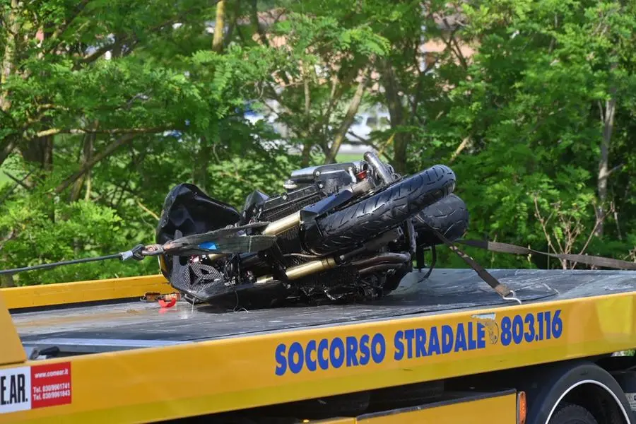 Incidente in Sp 11 a Desenzano del Garda