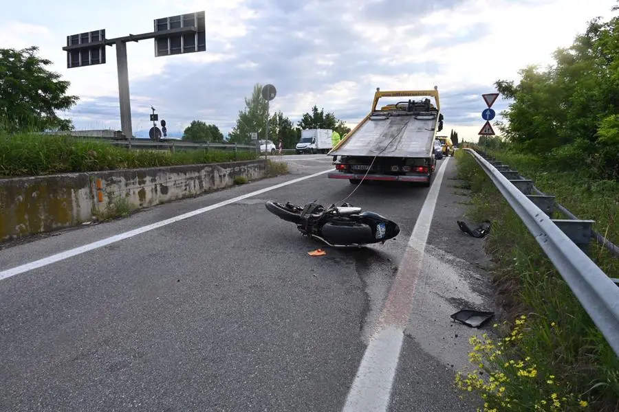 Incidente in Sp 11 a Desenzano del Garda