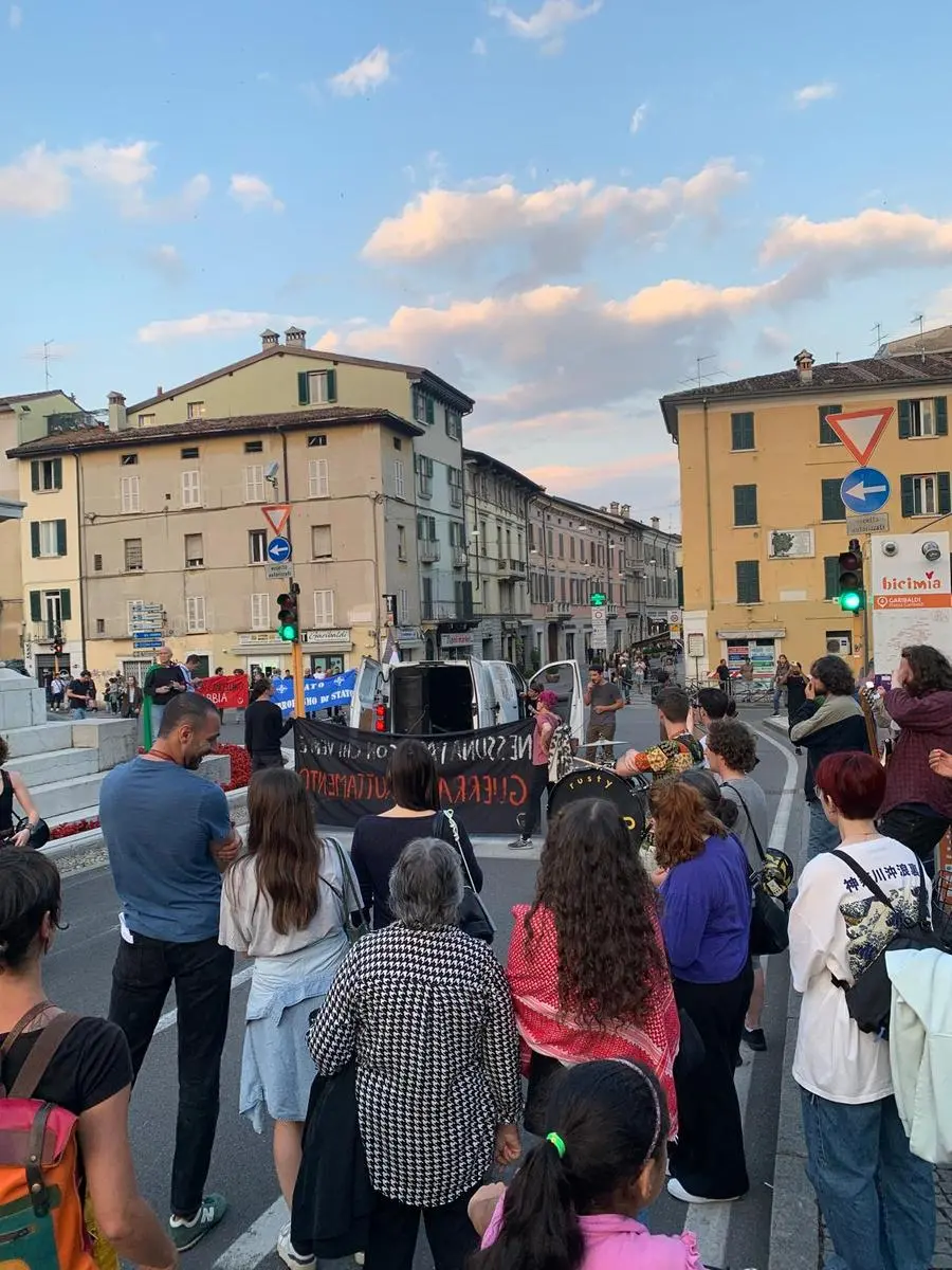 Strage di piazza Loggia, il corteo dell'Assemblea antifascista bresciana