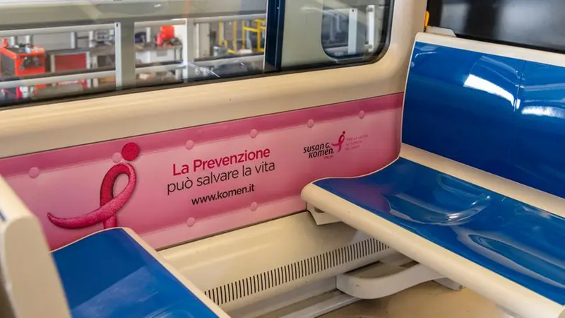 Il messaggio di Komen sulla metro di Brescia