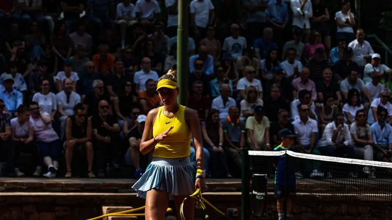 La tennista Katarina Zavatska - © www.giornaledibrescia.it