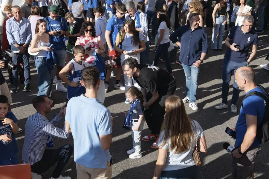 La festa di fine stagione della Germani