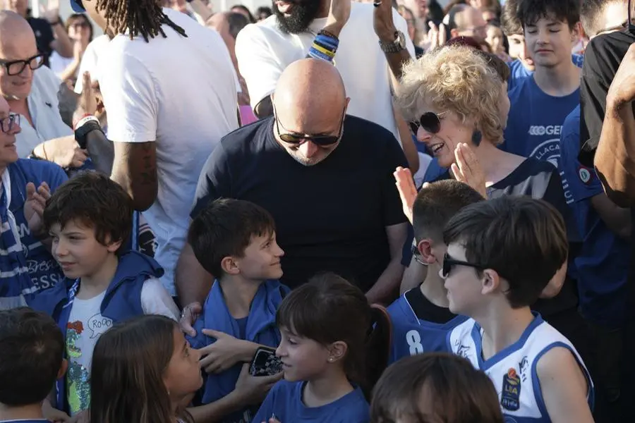 La festa di fine stagione della Germani