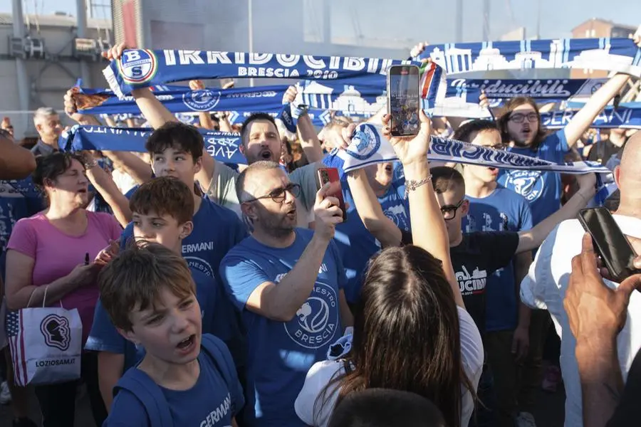 La festa di fine stagione della Germani