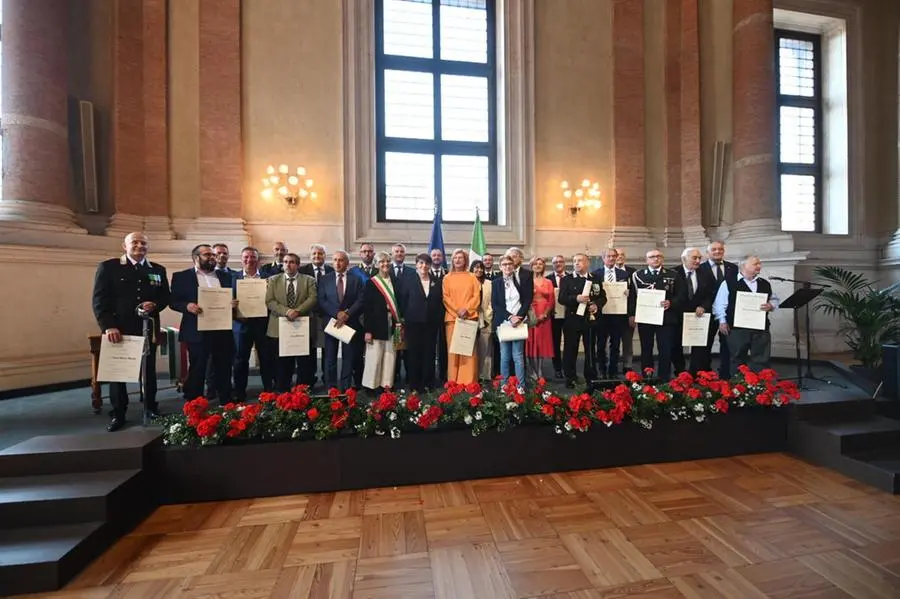 In Loggia consegnati i diplomi delle Onorificenze al merito della Repubblica Italiana