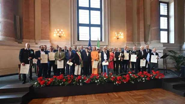 In Loggia consegnati i diplomi delle Onorificenze al merito della Repubblica Italiana