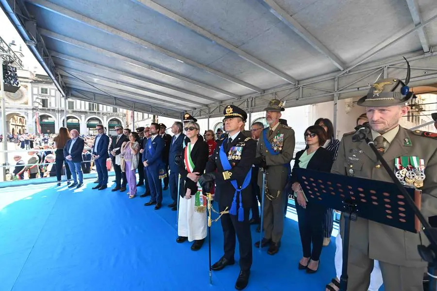 In piazza Loggia le celebrazioni per la Festa del 2 giugno