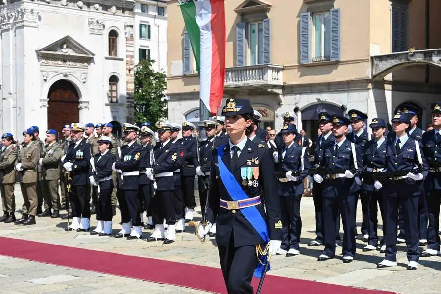 In piazza Loggia le celebrazioni per la Festa del 2 giugno