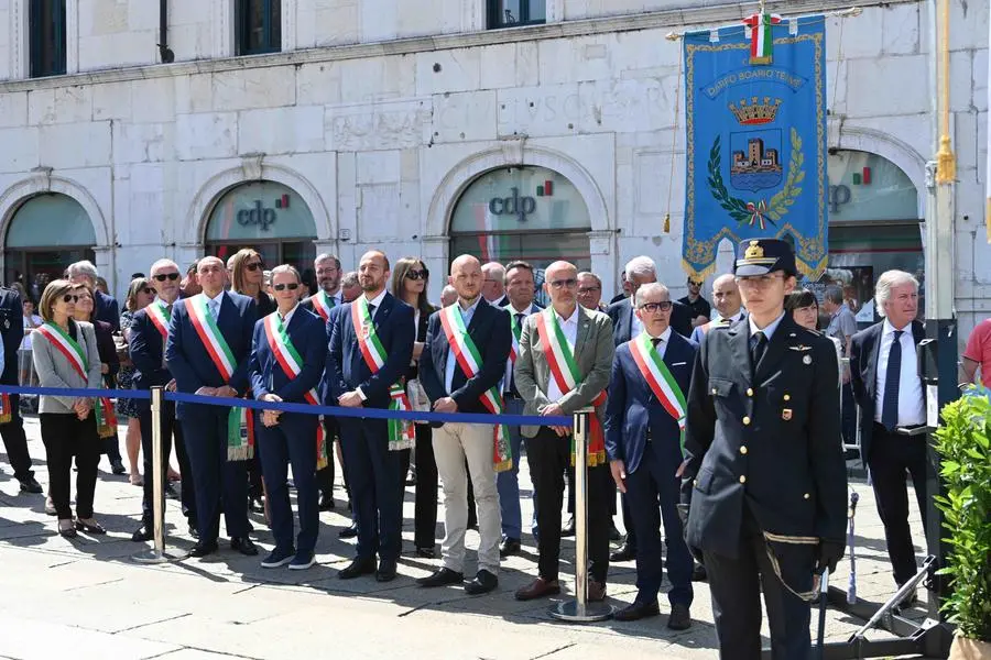 In piazza Loggia le celebrazioni per la Festa del 2 giugno