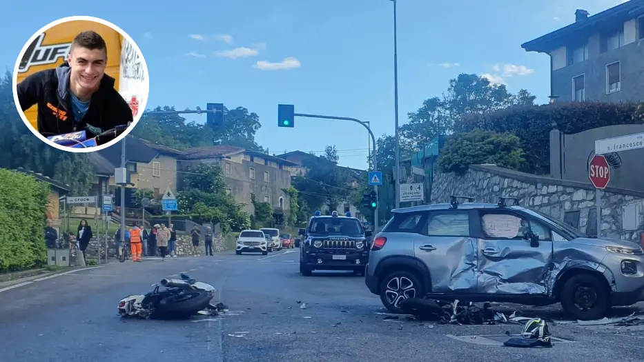 Morto in moto contro un’auto a Ossimo: oggi avrebbe compiuto 26 anni ...