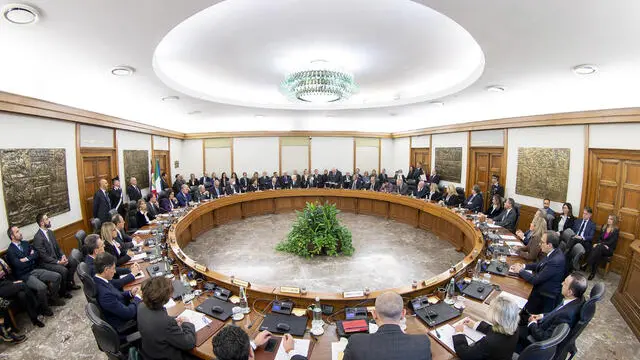 Roma - Il Presidente della Repubblica Sergio Mattarella presiede l'Assemblea plenaria straordinaria del Consiglio Superiore della Magistratura, oggi 30 novembre 2023. (Foto di Paolo Giandotti - Ufficio per la Stampa e la Comunicazione della Presidenza della Repubblica)