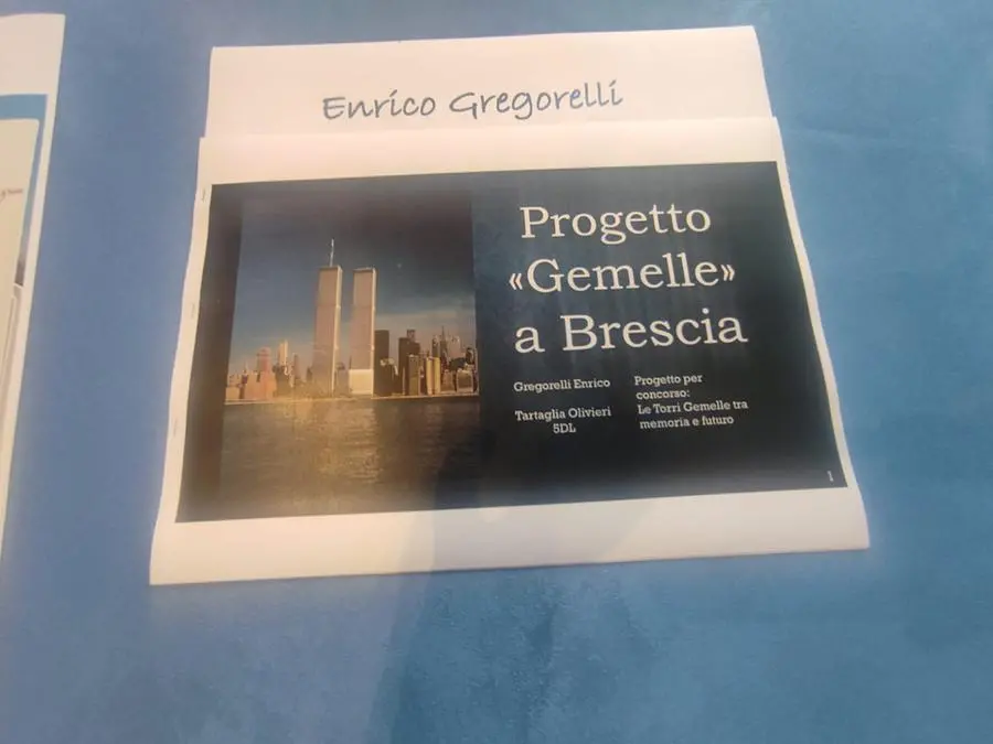 Il concorso «Le Torri Gemelle tra memoria e futuro»