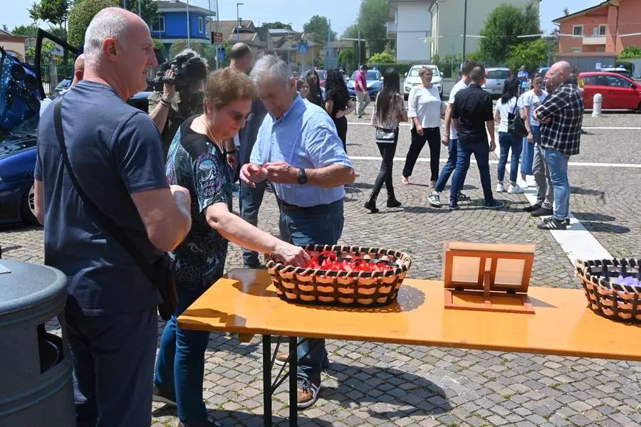 Il funerale di Giada Zanola a Folzano