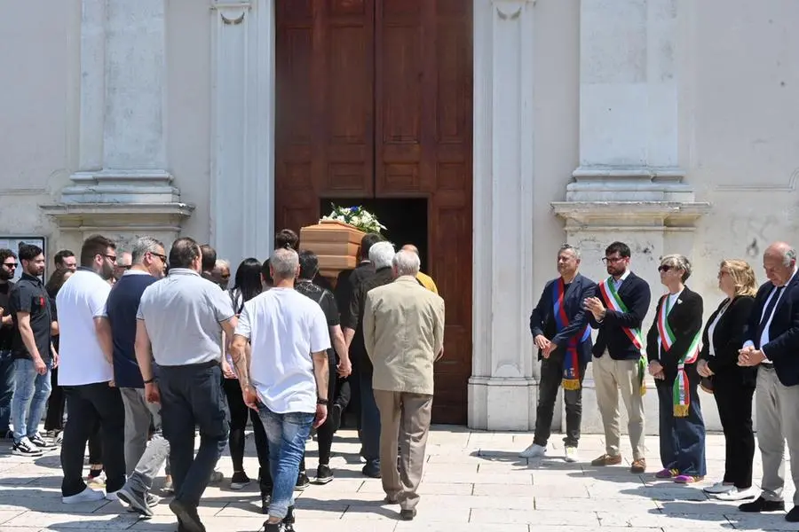 Il funerale di Giada Zanola a Folzano