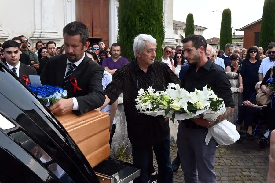 I funerali di Giada Zanola a Folzano