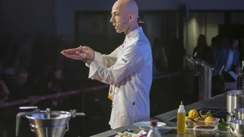 Lo chef Riccardo Camanini