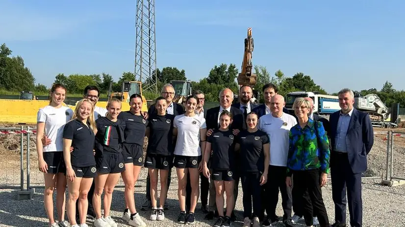 Iniziati i lavori per il centro di preparazione olimpica per la ginnastica artistica