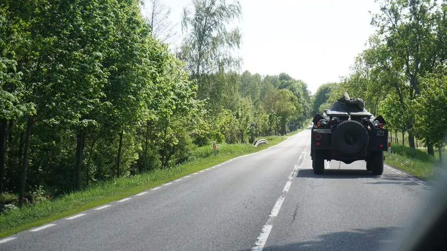 Al confine della Polonia, dove è in corso l'operazione «Dragon 24» della Nato
