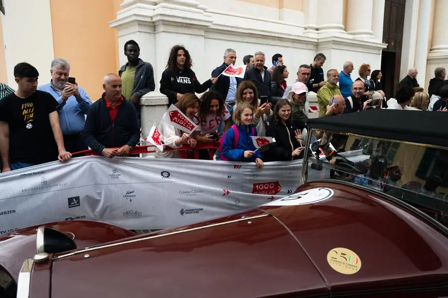 Mille Miglia 2024, prima tappa: Palazzolo sull'Oglio