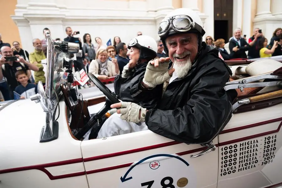 Mille Miglia 2024, prima tappa: Palazzolo sull'Oglio