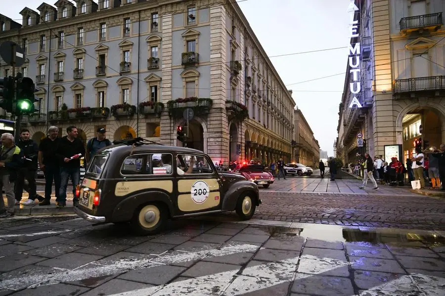 Mille Miglia 2024, l'arrivo a Torino