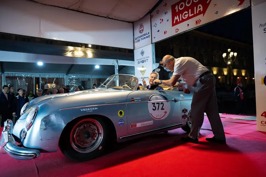 Mille Miglia 2024, l'arrivo a Torino