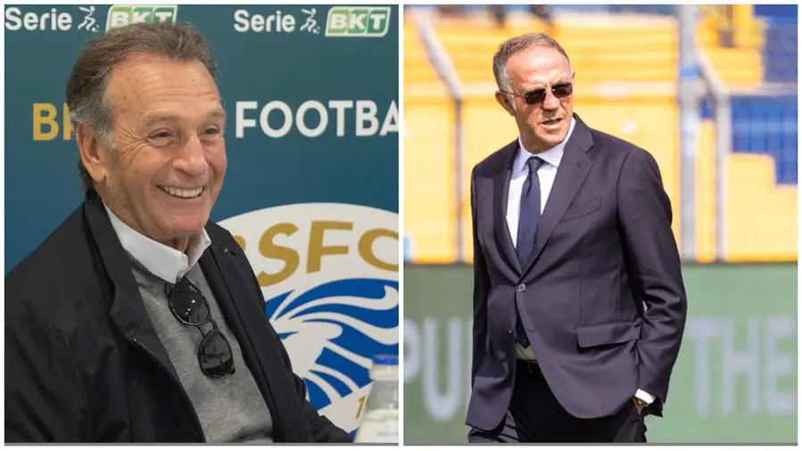 Massimo Cellino e Renzo Castagnini: si va verso la permanenza del secondo in veste di ds - © www.giornaledibrescia.it