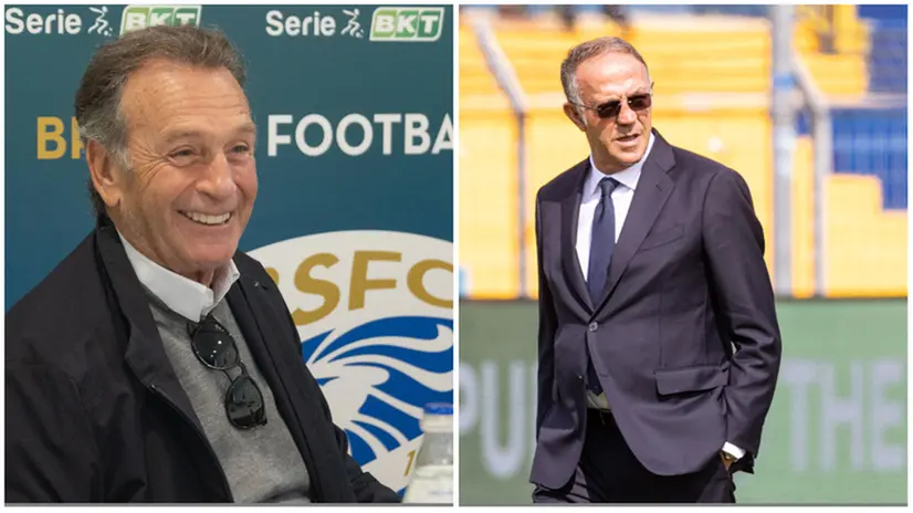 Massimo Cellino e Renzo Castagnini: si va verso la permanenza del secondo in veste di ds - © www.giornaledibrescia.it