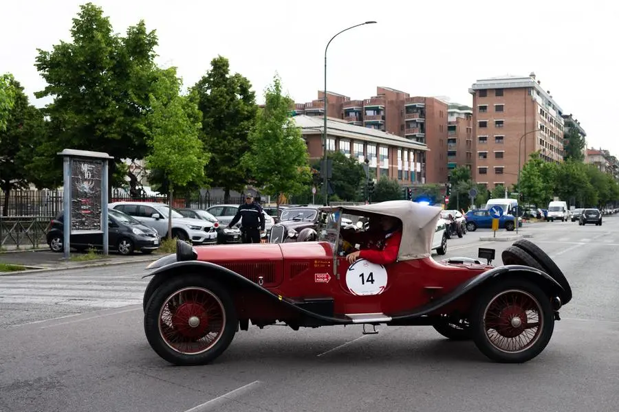 Mille Miglia 2024, seconda tappa: la partenza da Torino