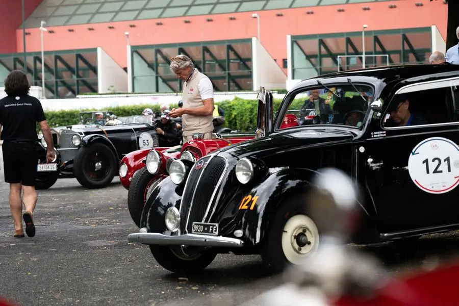 Mille Miglia 2024, seconda tappa: la partenza da Torino