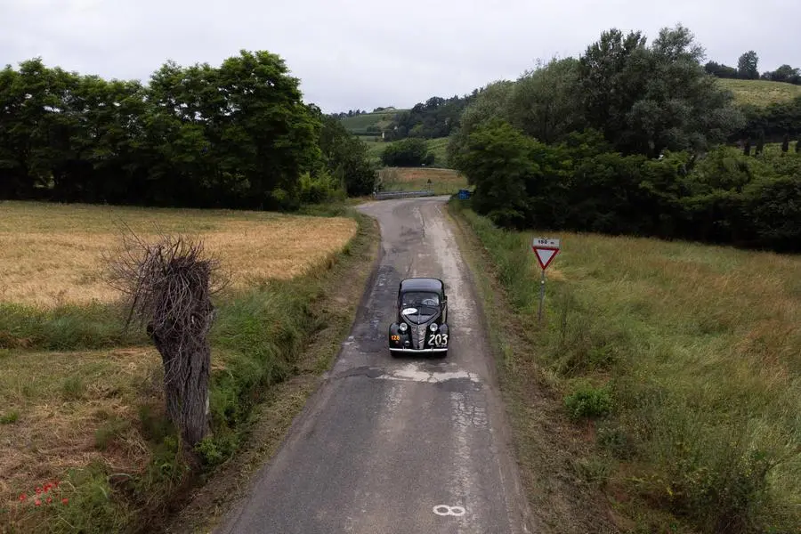 Mille Miglia 2024, seconda tappa: Fontanile