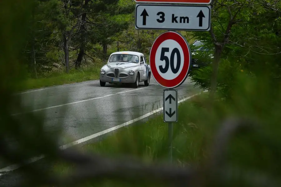 Mille Miglia 2024, seconda tappa: Passo Bric Berton